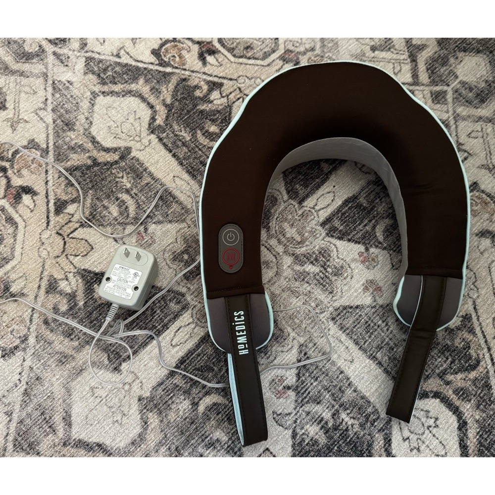 Homedics Heated Vibration Neck Massager, Multi Speed Great Condition